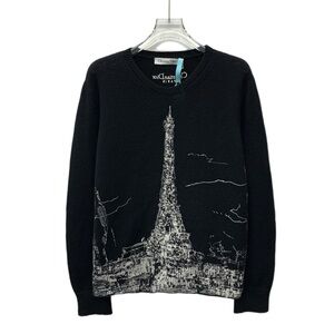 Dior Black Eiffel Tower Sweater